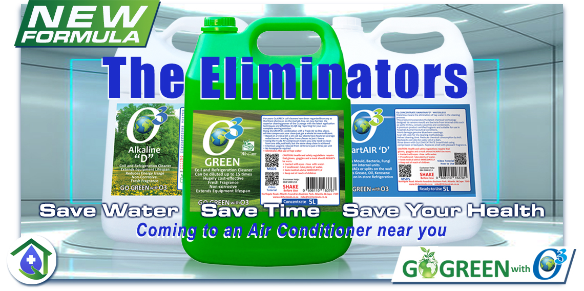 O3 Chemicals Eliminates Mould & Bacteria in Air-Conditioning Systems